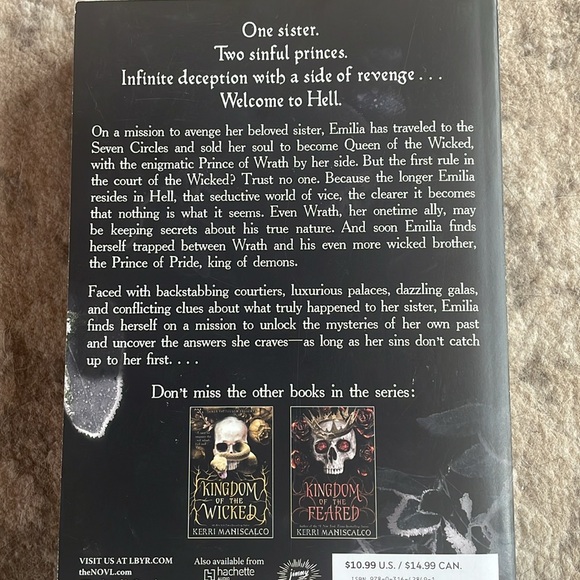 📚 3/20$ 📚 Kingdom of the Cursed - Kerri Maniscalco - Picture 2 of 4